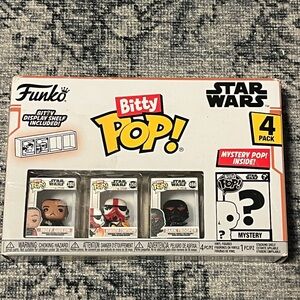NWT Funko Bitty Pop! Star Wars 4 pack